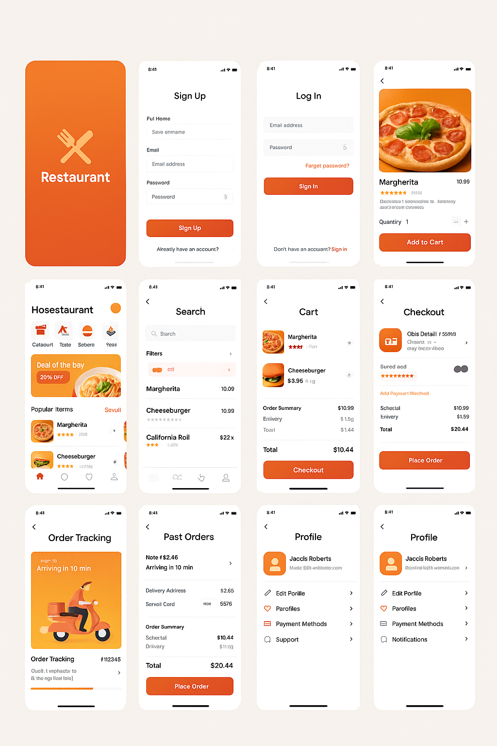 Food Delivery App Real-time order & tracking system